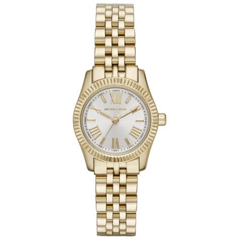 michael kors ladies gold petite lexington watch mk3229|michael kors mk3229 petite lexington gold .